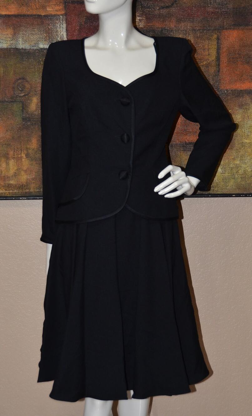 Arnold Scaasi Designer Evening Skirt & Jacket 2pc Set Size 10 NEW!